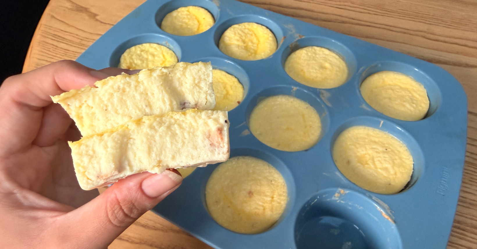Gouda and Bacon Egg Bites