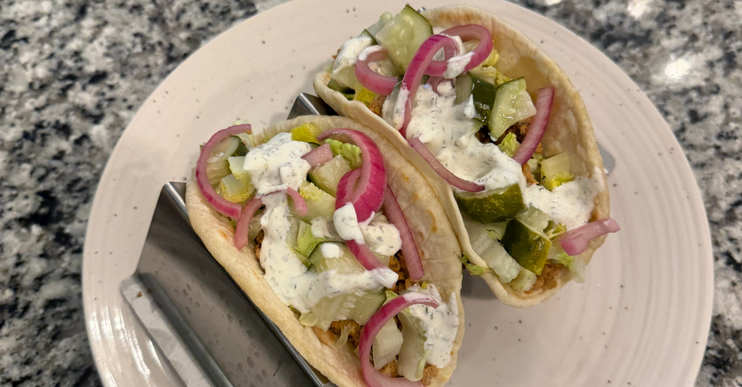 Dill Pickle Chicken Tacos