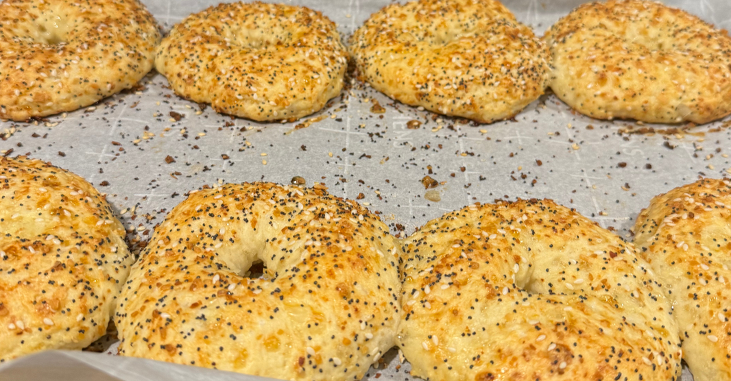 3 Ingredient Protein Bagels that ANYONE Can Make
