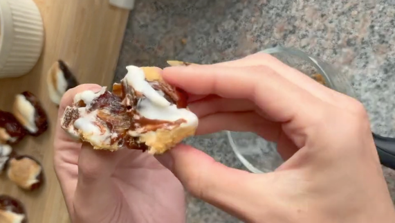 ✨ Dairy-Free, Gluten-Free S’more Stuffed Dates ✨