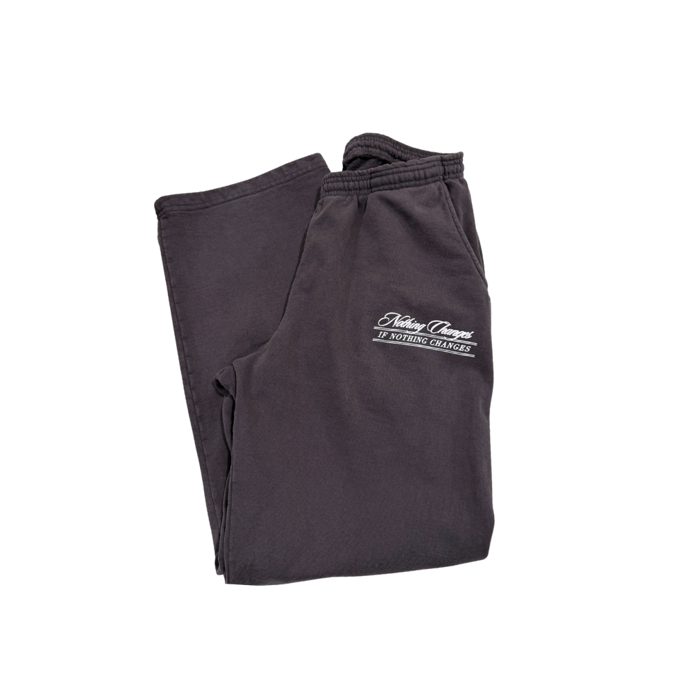 Nothing Changes Charcoal Gray Wide-Leg Pant