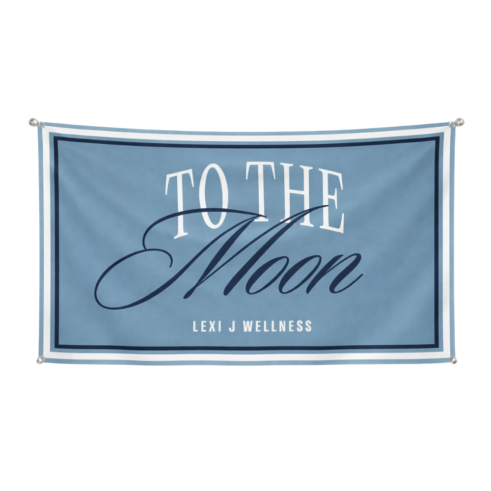 To The Moon Flag