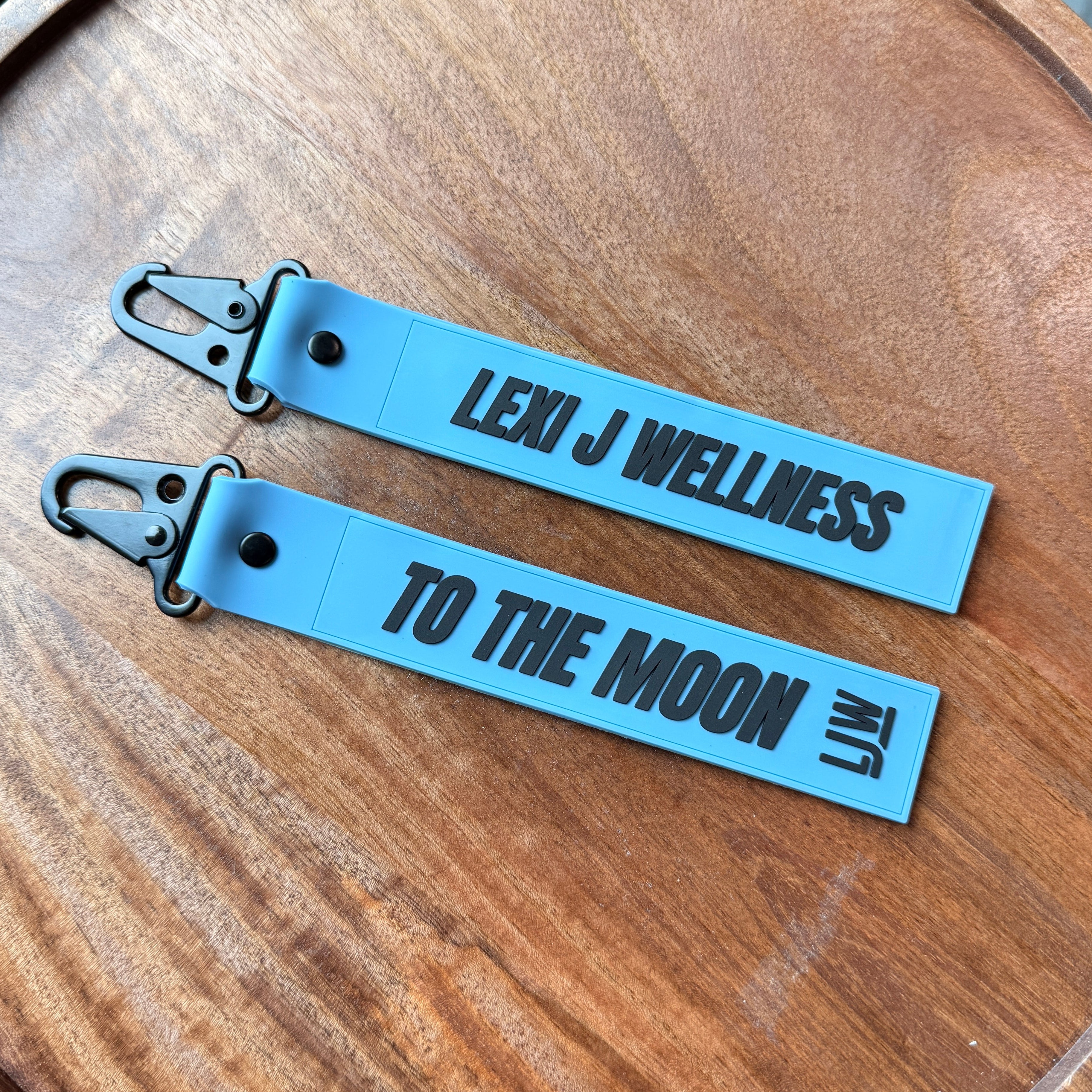 To The Moon Keychain