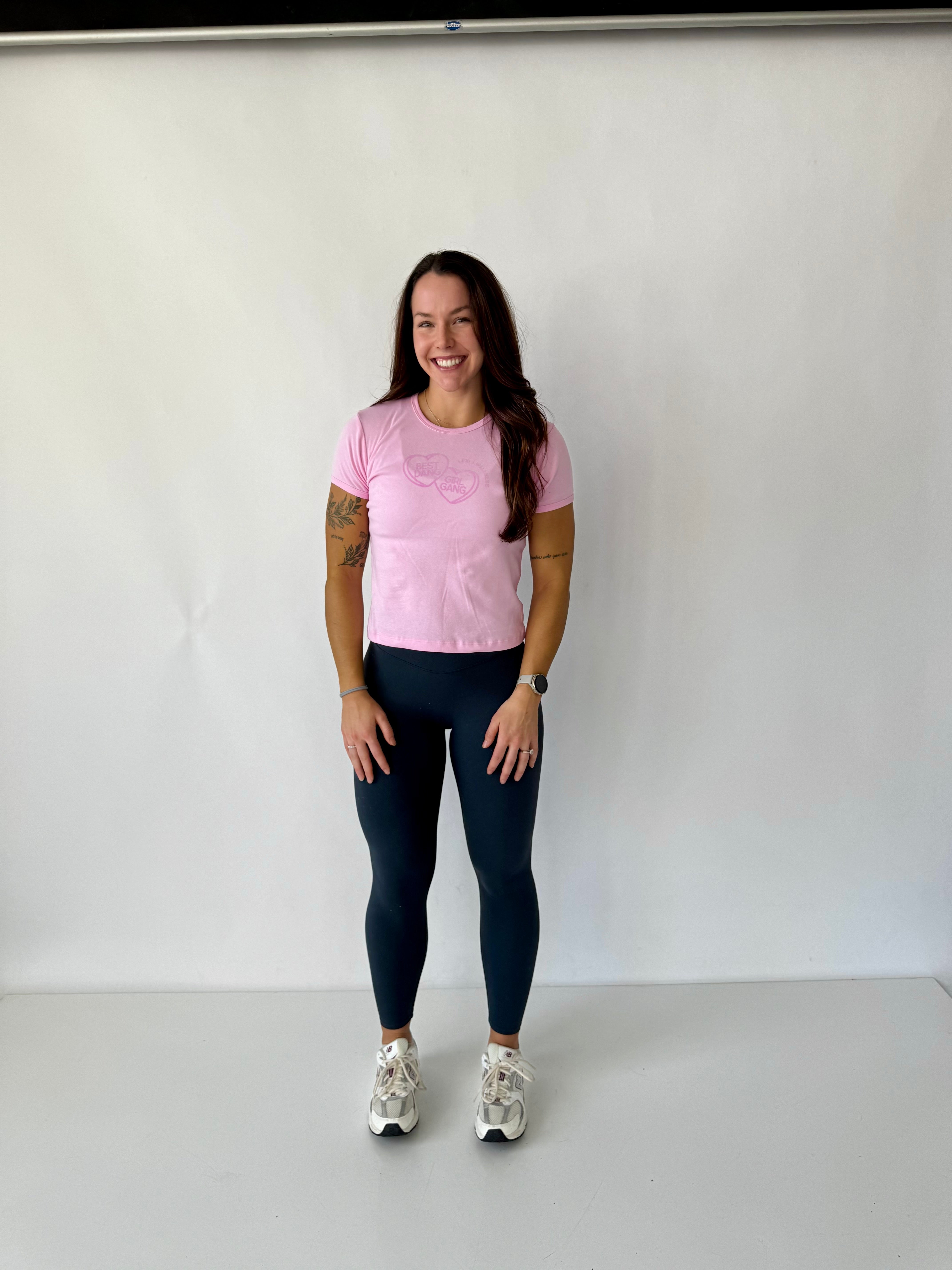 Galentines Baby Pink Tee