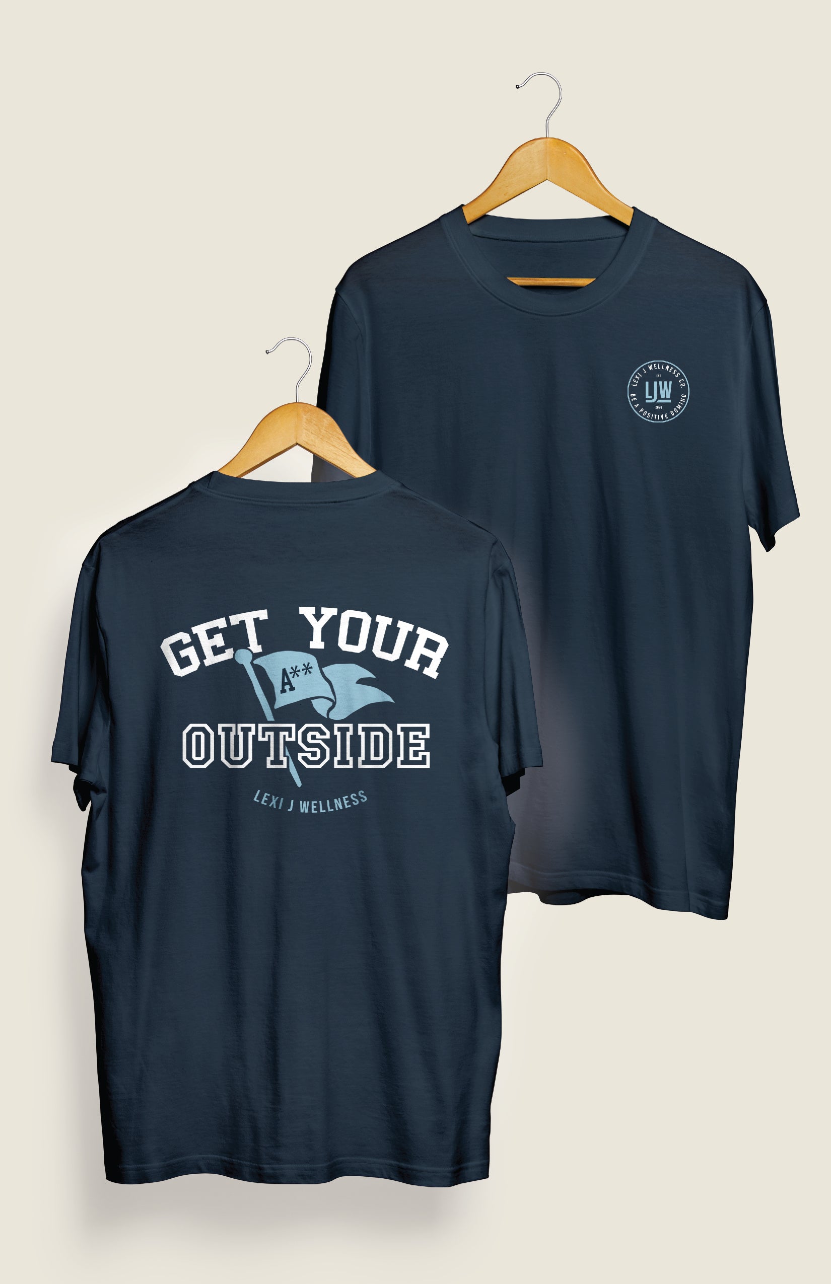 Get Your A** Outside® Flag T-Shirt