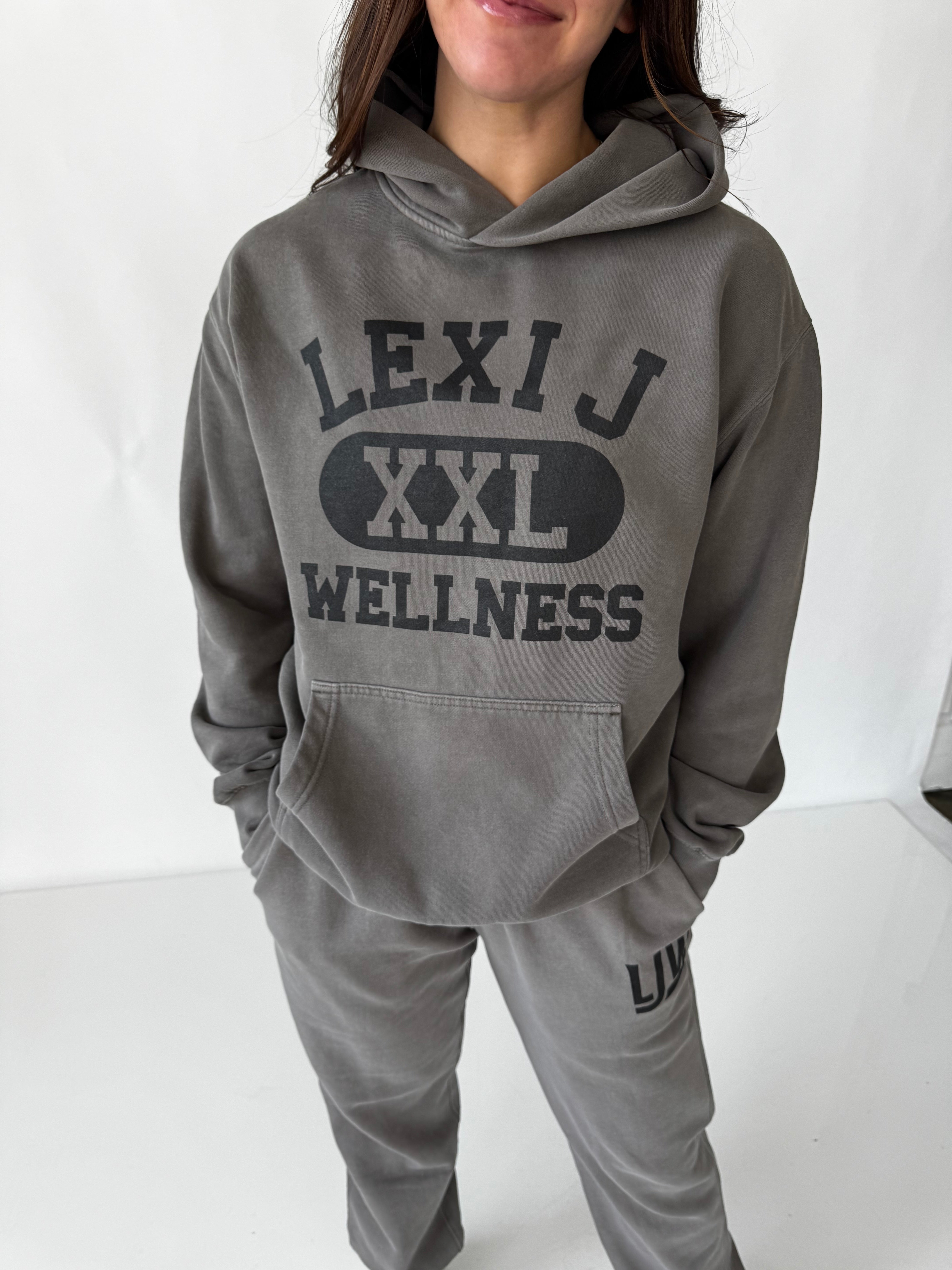 Faded Grey Classic Hoodie