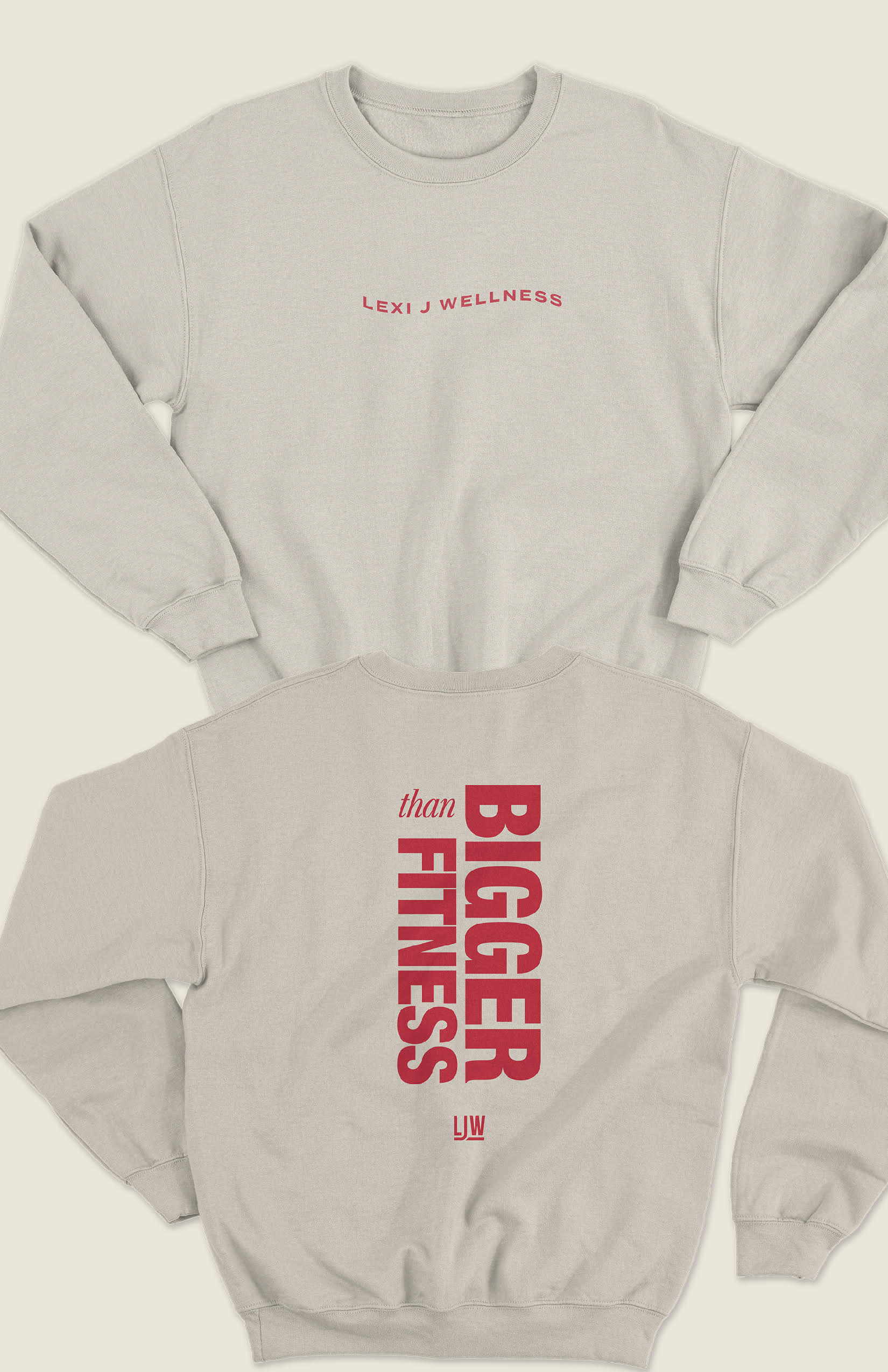 Bigger Than Fitness Crewneck